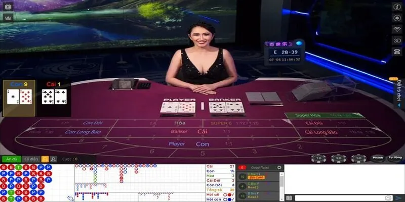 công thức đánh Baccarat